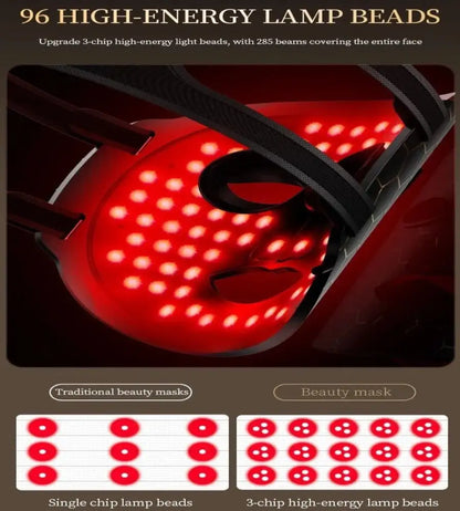 Red Light Therapy Face Mask